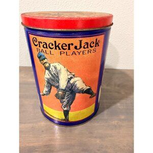 Vintage 1992 Cracker Jack Tin Canister Limited Edition 3rd Series